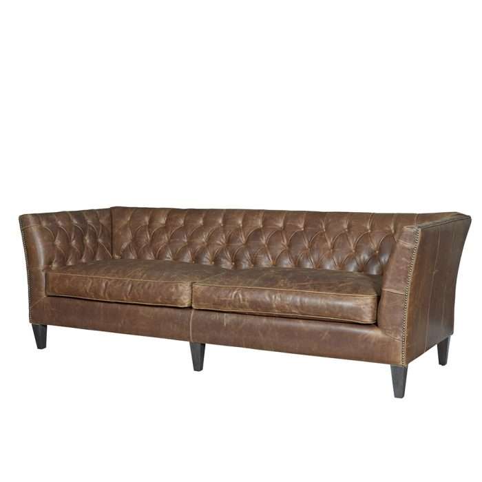 Duncan Leather Sofa - Image 4