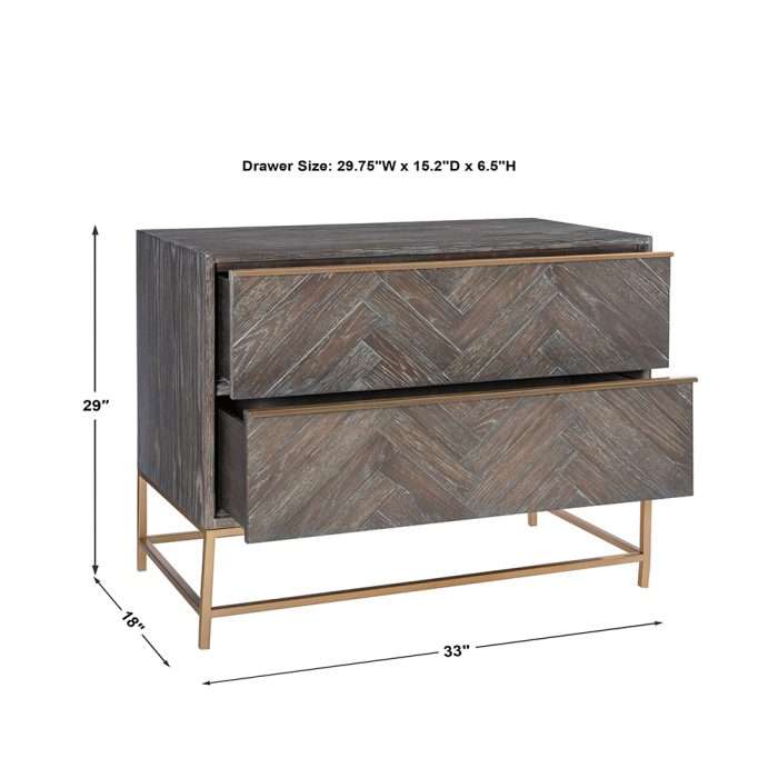 Armistead 2 Drawer Chest - Image 4